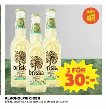 Coop Nära Alkoholfri cider erbjuda