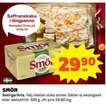 Coop Daglivs Smör erbjuda