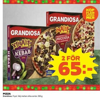 Coop Daglivs Pizza erbjuda