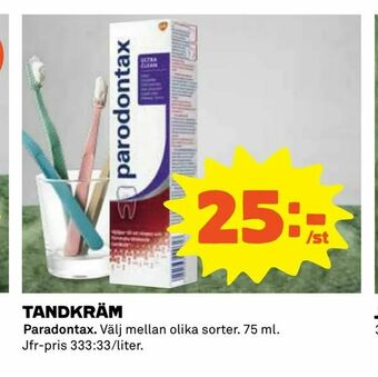 Coop Daglivs Tandkräm erbjuda