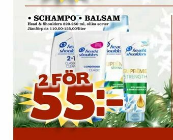 Din Mat schampo • balsam erbjuda