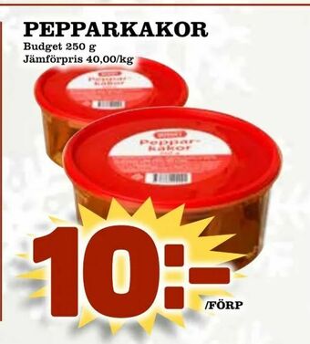 Din Mat Pepparkakor erbjuda