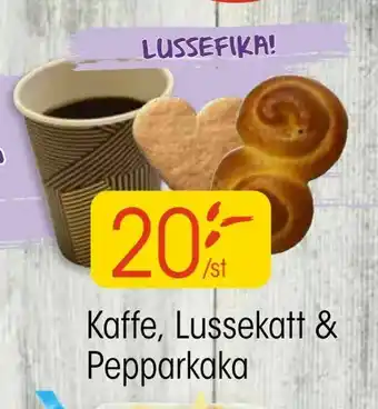EKO Kaffe, Lussekatt & Pepparkaka erbjuda