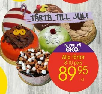 EKO Alla tårtor erbjuda