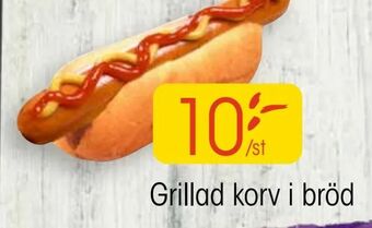 EKO Grillad korv i bröd erbjuda