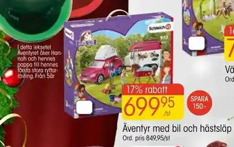 Äventyr med bil och hästsläp