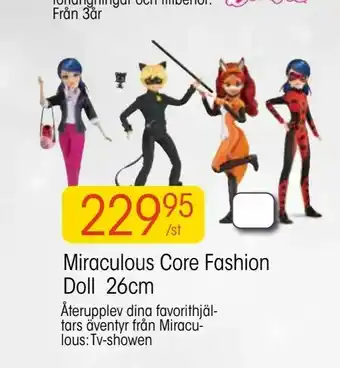 EKO Miraculous Core Fashion Doll 26cm erbjuda