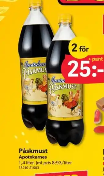 DollarStore Påskmust Apotekarnes erbjuda