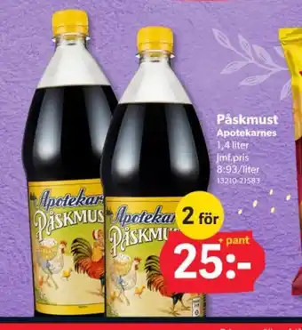 DollarStore Påskmust Apotekarnes erbjuda