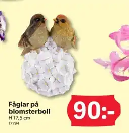 DollarStore Fåglar på blomsterboll erbjuda