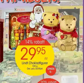 EKO Lindt Chokladfigurer erbjuda