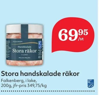Hemköp Stora handskalade räkor erbjuda
