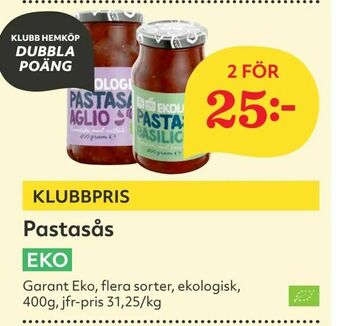 Hemköp Pastasås erbjuda