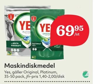 Hemköp Maskindiskmedel erbjuda