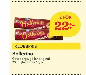 Hemköp Ballerina erbjuda