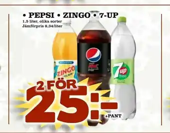 pepsi • zingo • 7-up