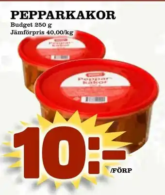 Matboden Ektorp Pepparkakor erbjuda