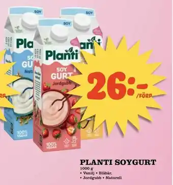 Planti soygurt