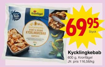 Kycklingkebab