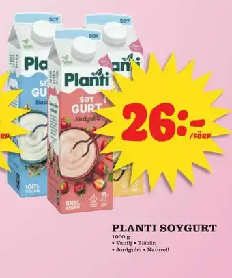 Planti soygurt
