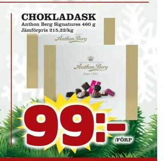 minmatbutik Chokladask erbjuda
