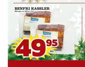 minmatbutik Benfri kassler erbjuda
