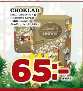 minmatbutik Choklad erbjuda
