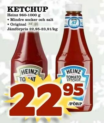 Nelins Ketchup erbjuda