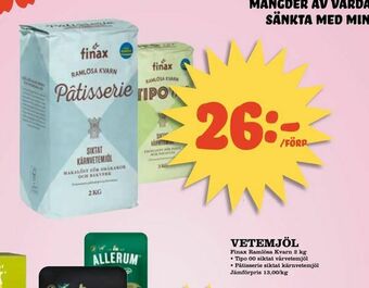 Nelins Vetemjöl erbjuda