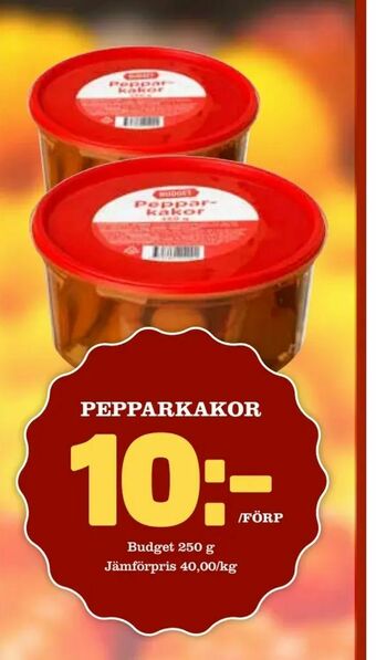 Nelins Pepparkakor erbjuda