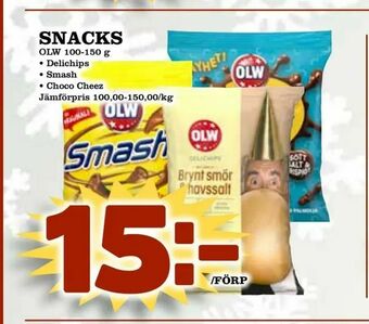 Nelins Snacks erbjuda