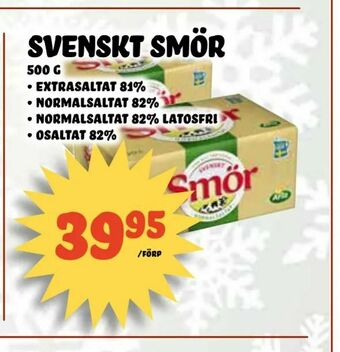 Nelins Svenskt smör erbjuda