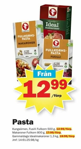 Pekås Pasta erbjuda