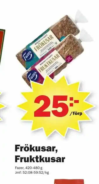 Frökusar, Fruktkusar