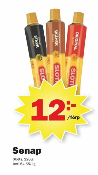 Pekås Senap erbjuda