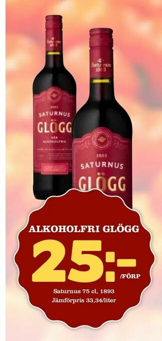 Prisma Mat Alkoholfri glögg erbjuda