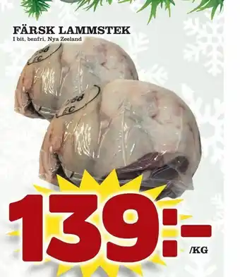 Prisma Mat Färsk lammstek erbjuda