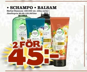 Prisma Mat schampo • balsam erbjuda
