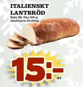 Italienskt lantbröd