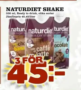Naturdiet shake