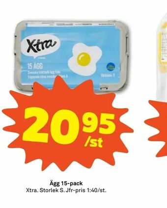 Stora Coop Ägg 15-pack erbjuda