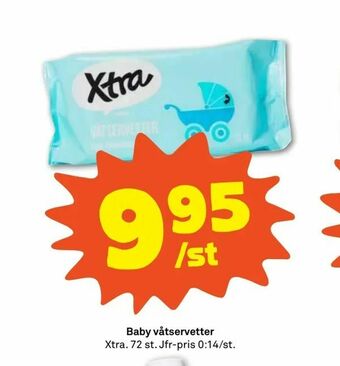 Stora Coop Baby våtservetter erbjuda