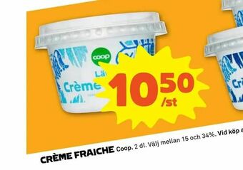 Stora Coop Crème fraiche erbjuda