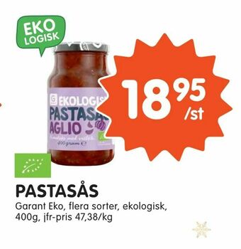 Tempo Pastasås erbjuda