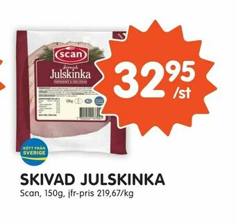 Tempo Skivad julskinka erbjuda