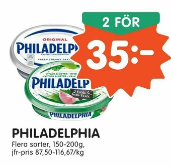 Tempo Philadelphia erbjuda