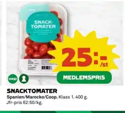 Coop Snacktomater erbjuda