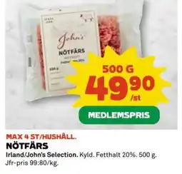 Coop Nötfårs erbjuda