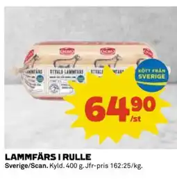 Coop Lammfärs i rulle erbjuda