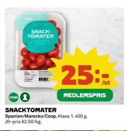 Coop Snacktomater erbjuda